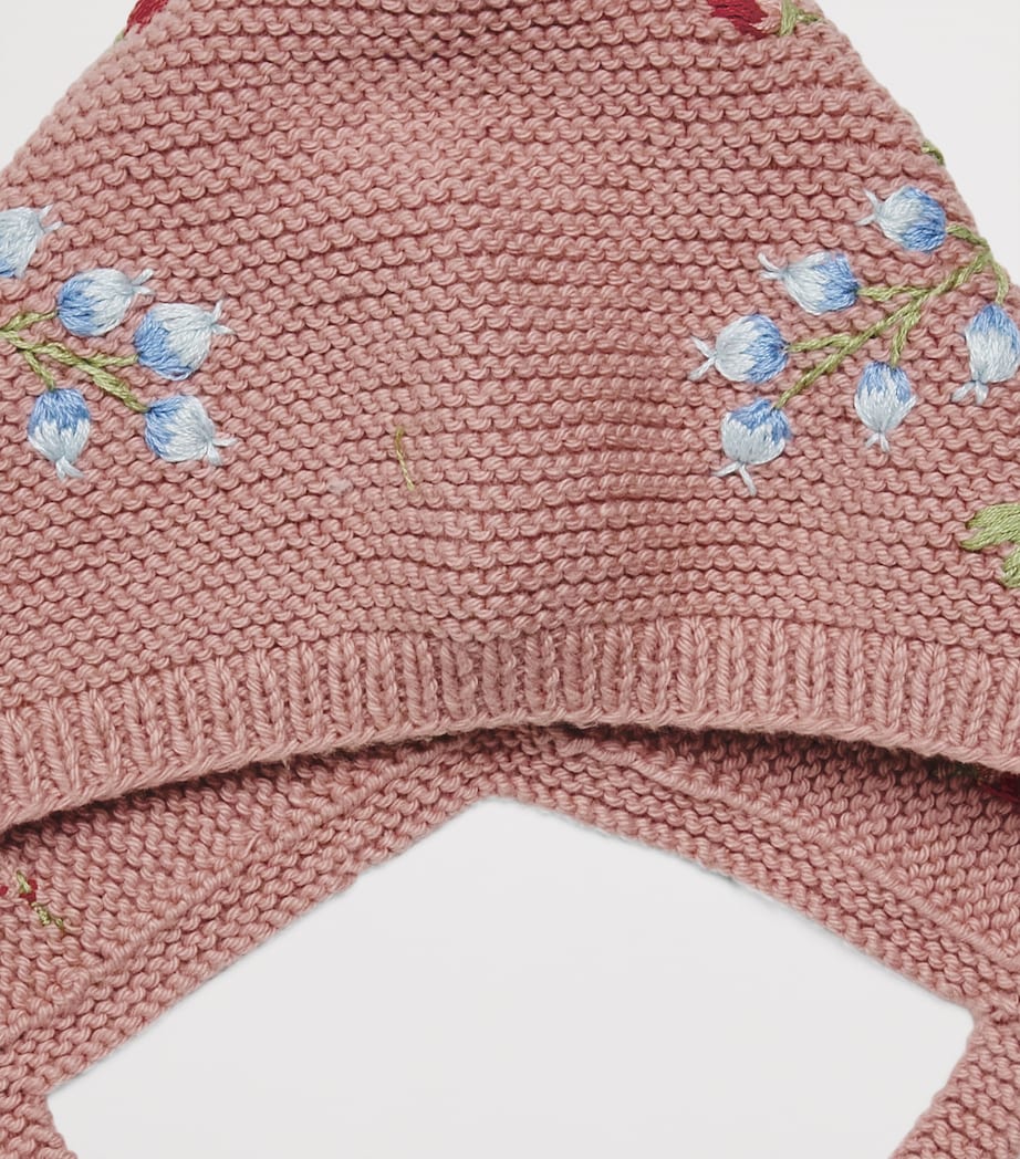 Shirley Bredal Cotton Embroidered Midsummar Bonnet D Dahlia Image 3