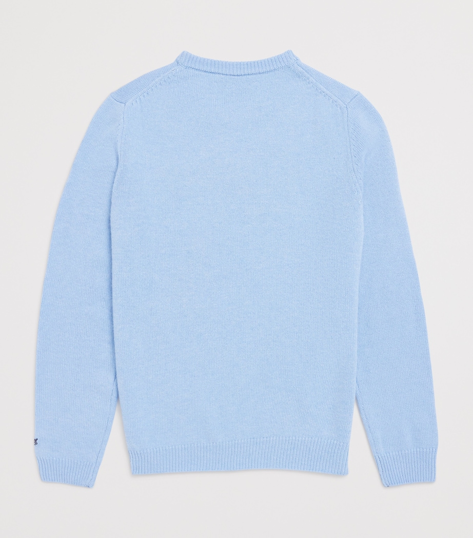 Wool-Blend Cortina Sweater (4-14 Years) 01162ICRTNASKIRC31 Image 2
