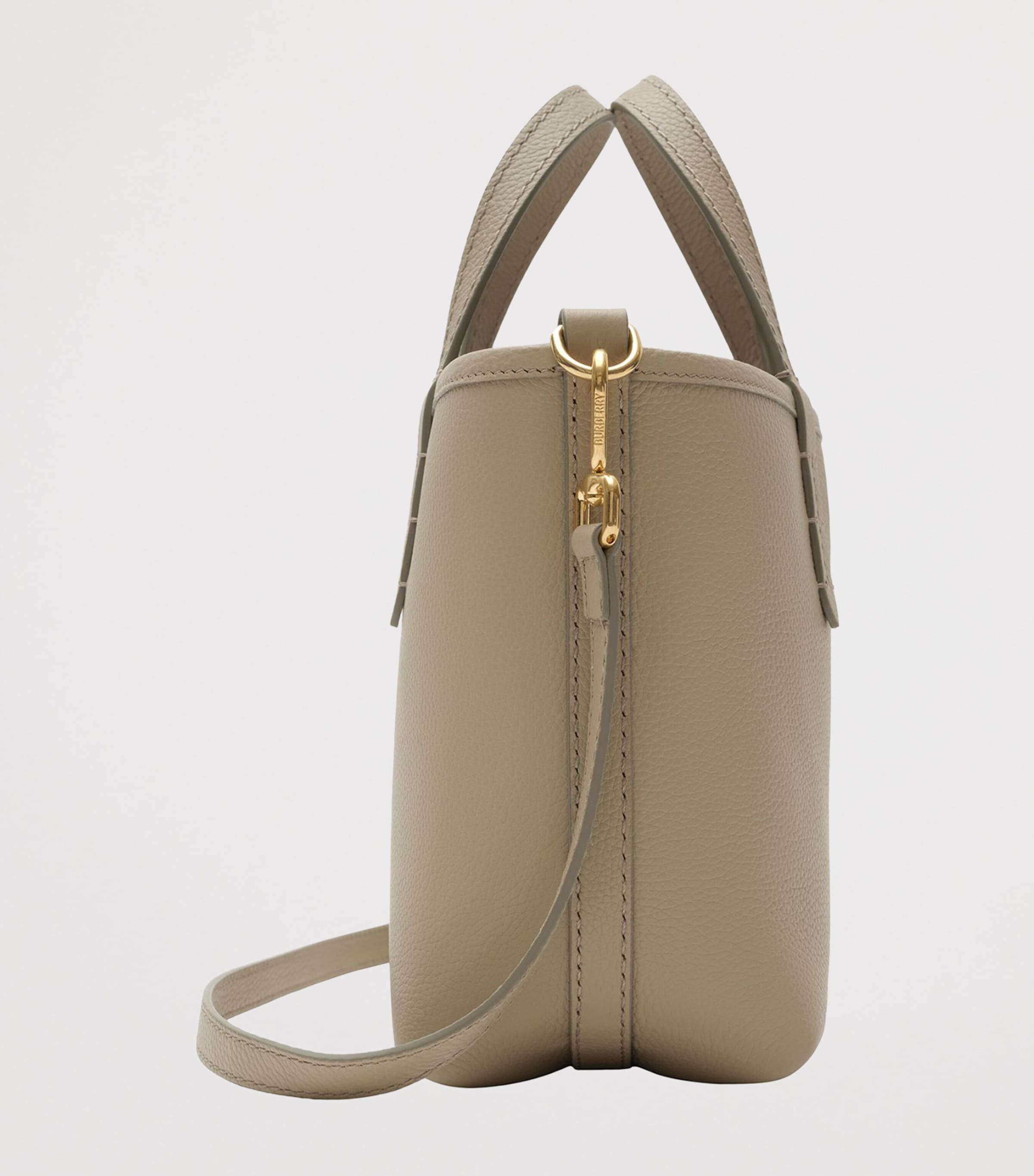 Burberry Pink Mini Leather Reversible Bloomsbury Tote Bag | Harrods US