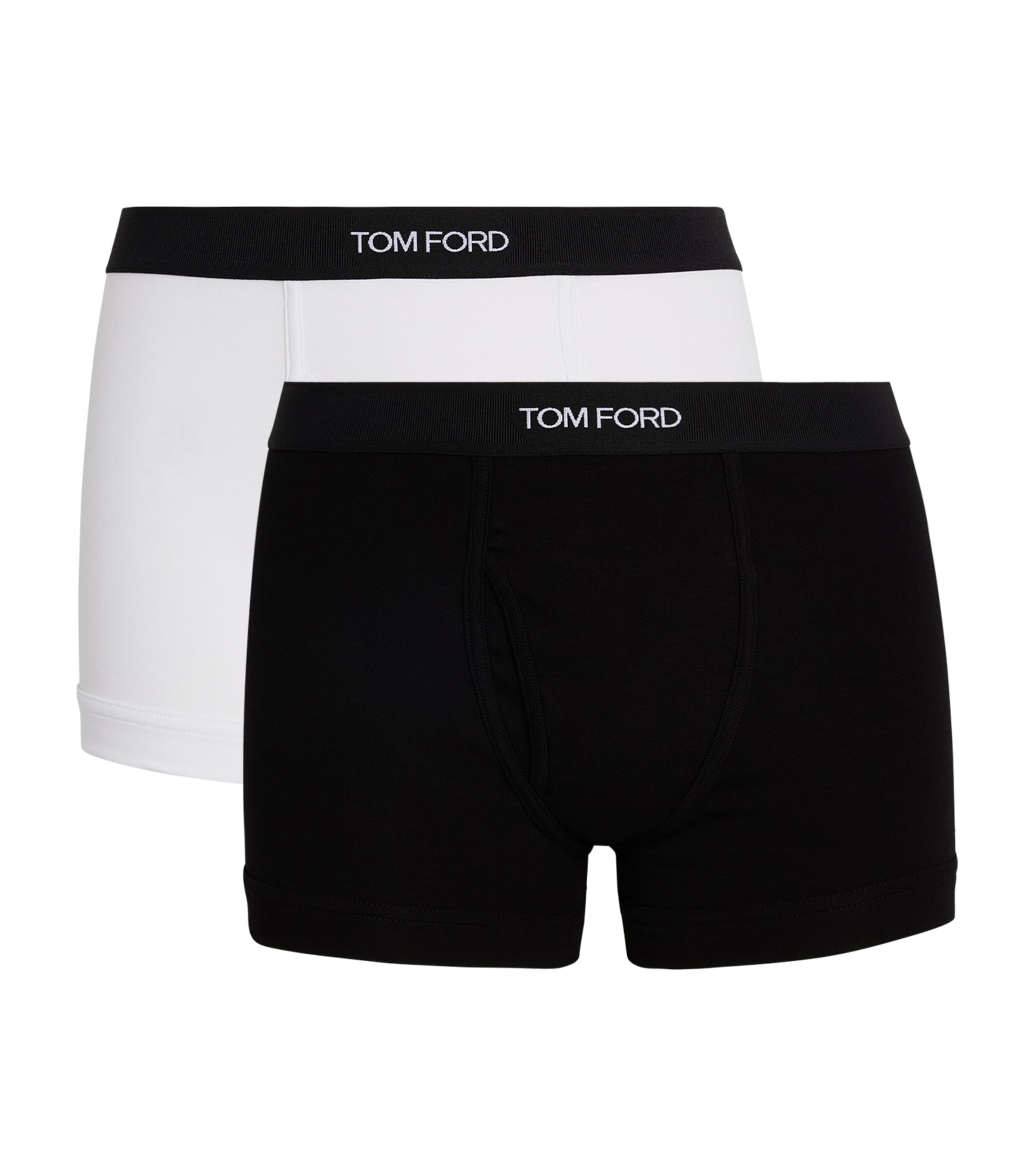 TOM FORD Stretch-Cotton Boxer Briefs (Pack of 2) | Men Clothing | Socks & Underwear | Boxers & Briefs | Designers | Tom Ford
