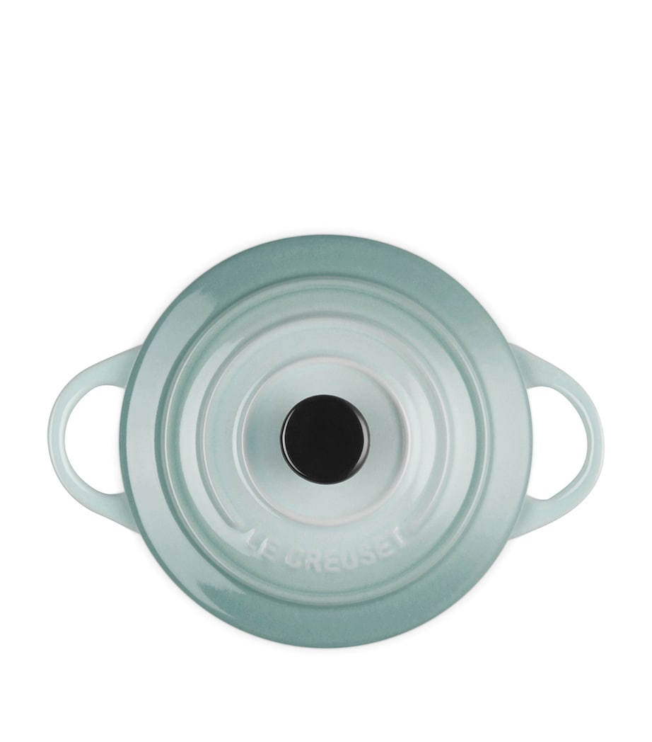 Petite Stoneware Round Casserole Dish (10cm) SEA SALT Image 3