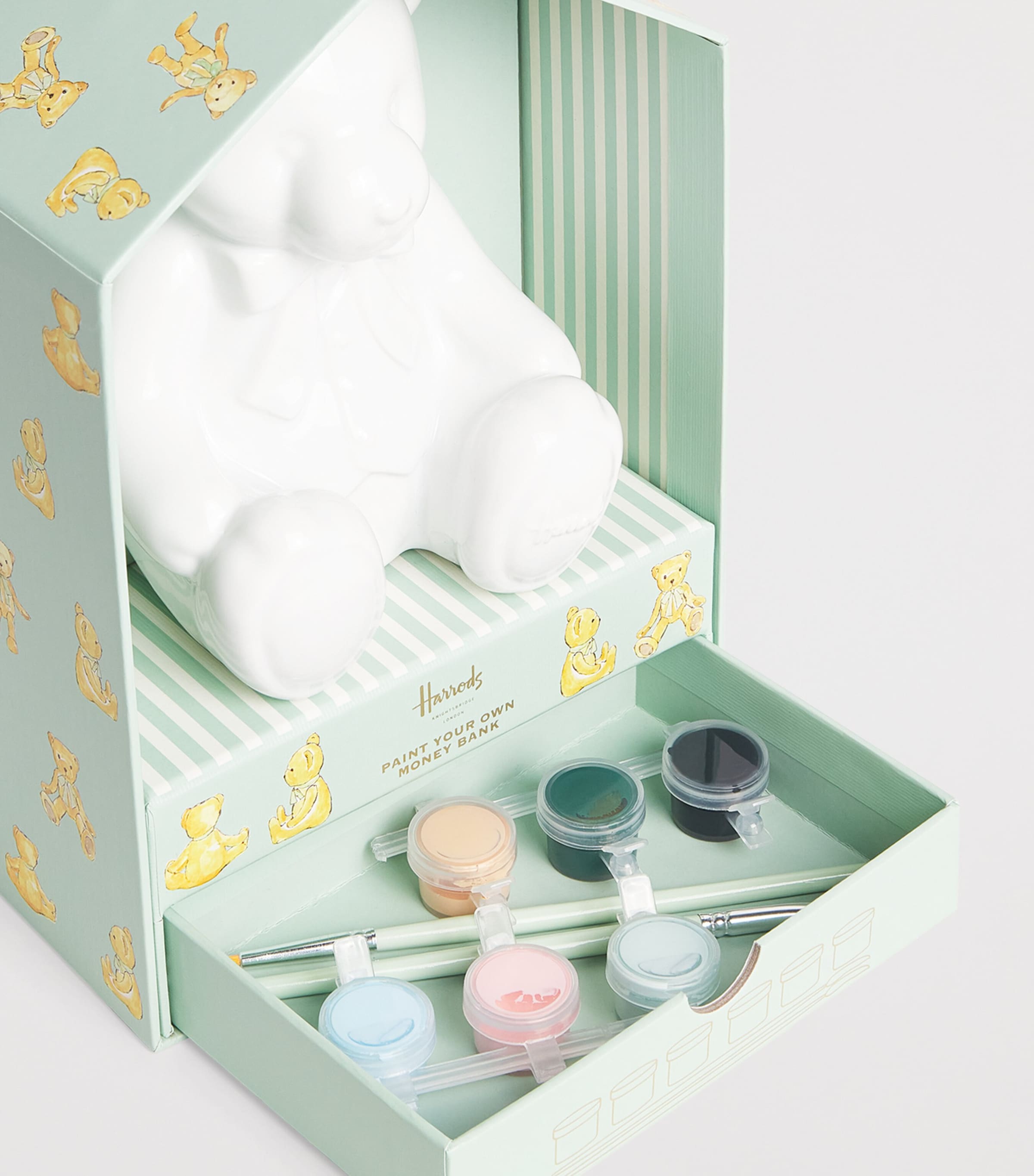 Harrods Bear Paint Your Own Money Bank MULTI Image 3