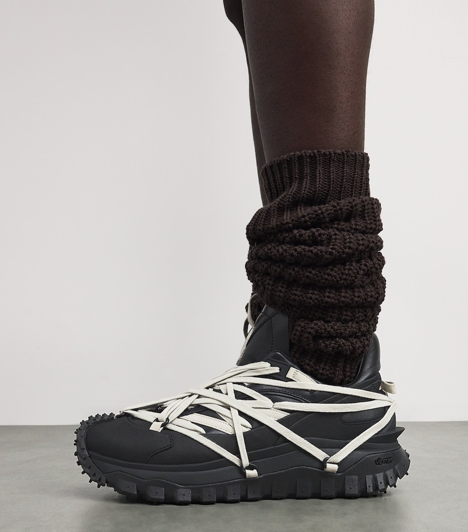 x Moncler Trail Grip Megalace Sneakers 999 - BLACK Image 2