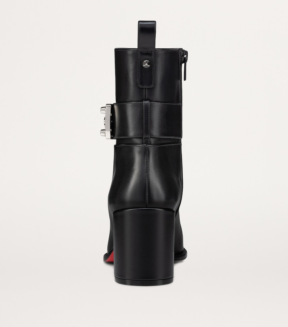 Booty Lock Calfskin Boots 70 BK01 Image 3