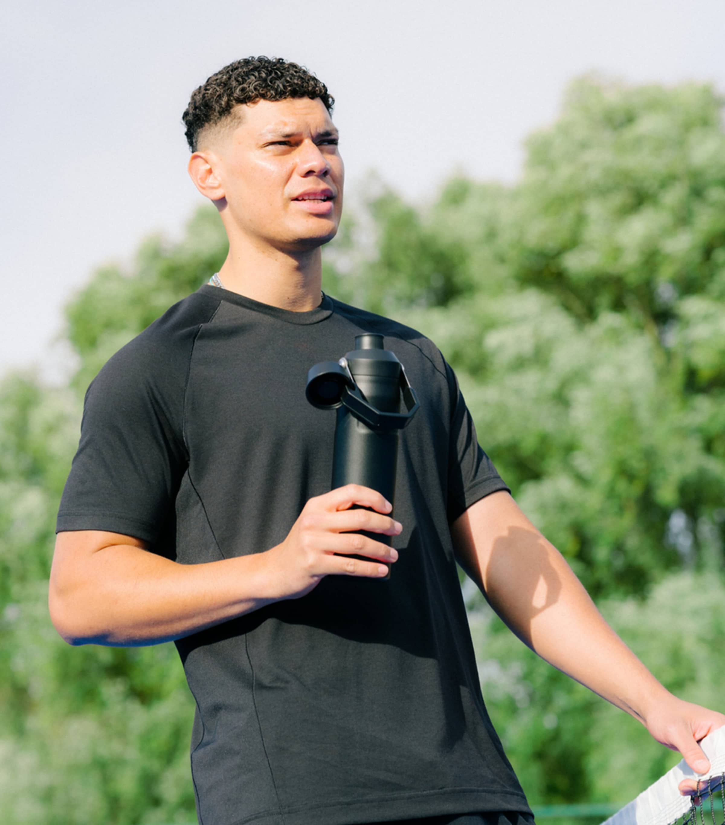 Iceflow Aeroflight Fast Flow Lid Bottle (0.6L) BLACK Image 2