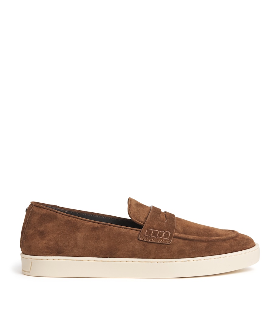 Suede Penny Loafers 530 Image 1
