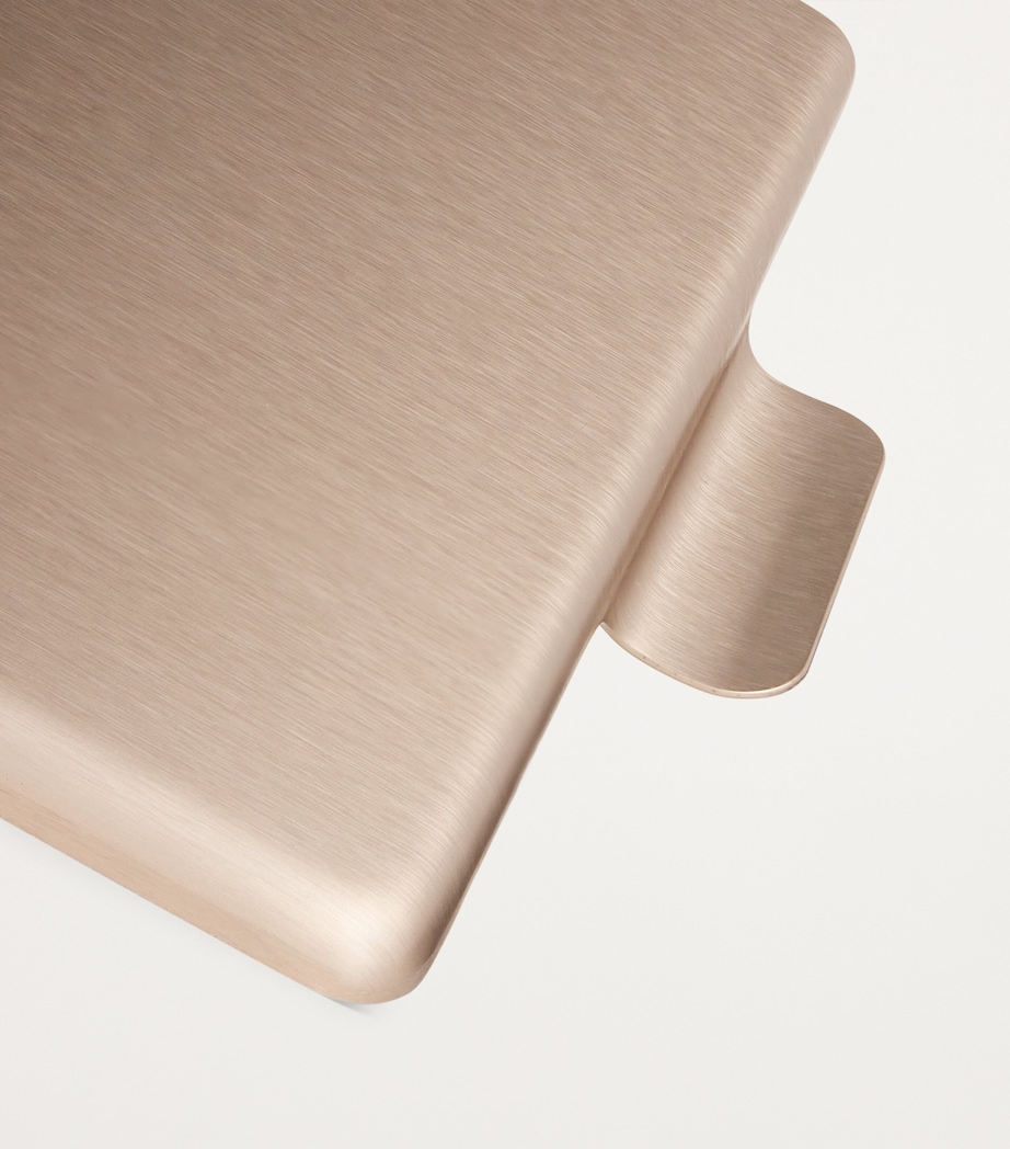 Pressed Serving Tray (42cm x 30cm) MOCHA Image 3