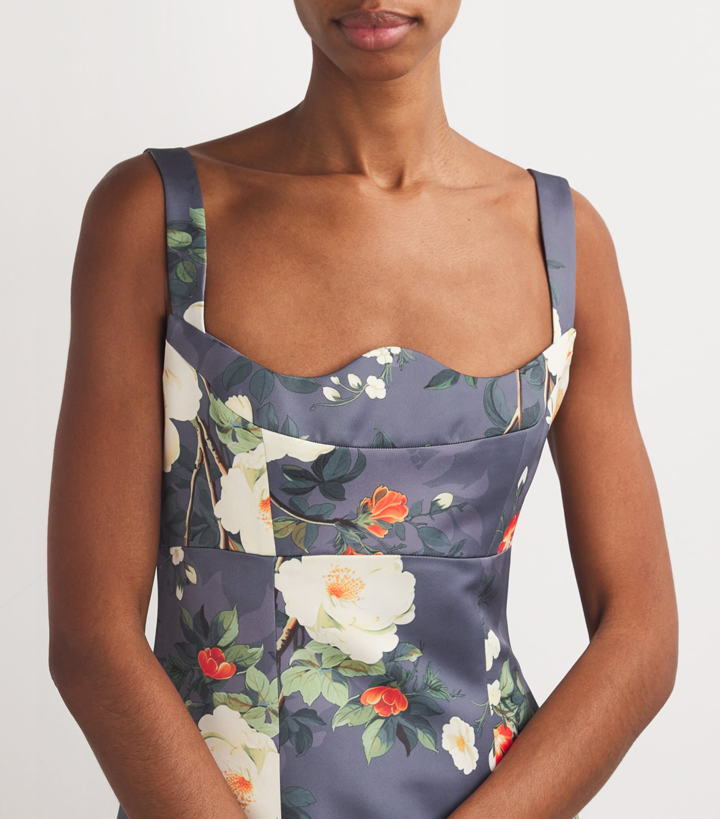 LEO LIN Pear Blossom Print Odette Dress | Wedding | Wedding Guest | Women Clothing | Dresses | Midi Dresses | 5288 LEO LIN Pear Blossom Print Odette Dress | Wedding | Wedding Guest | Women Clothing | Dresses | Midi Dresses | 5288
