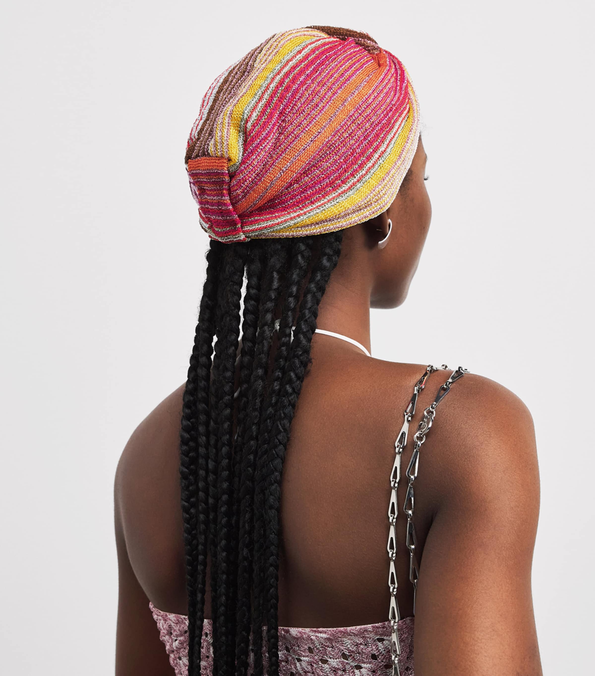 Missoni Knot-Front Stripe Turban Image 2