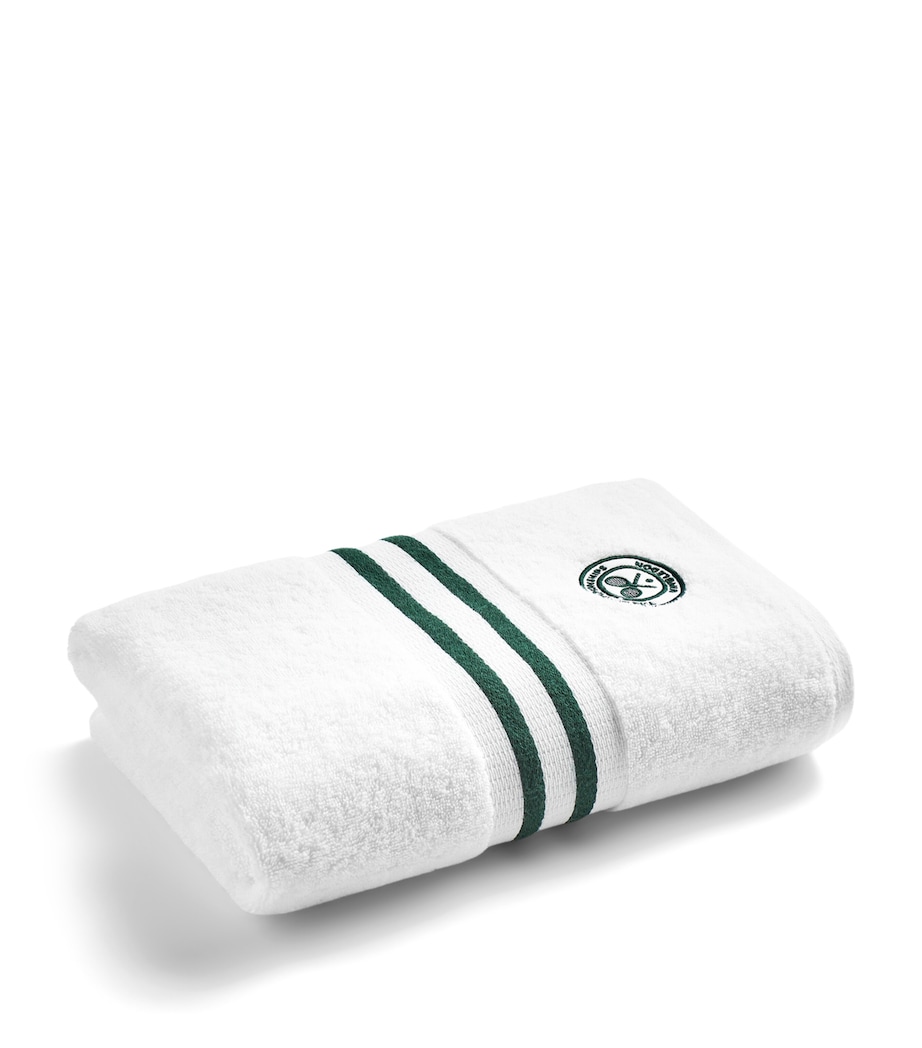 Christy x Wimbledon Baseline Bath and Hand Towel Set Green Image 4