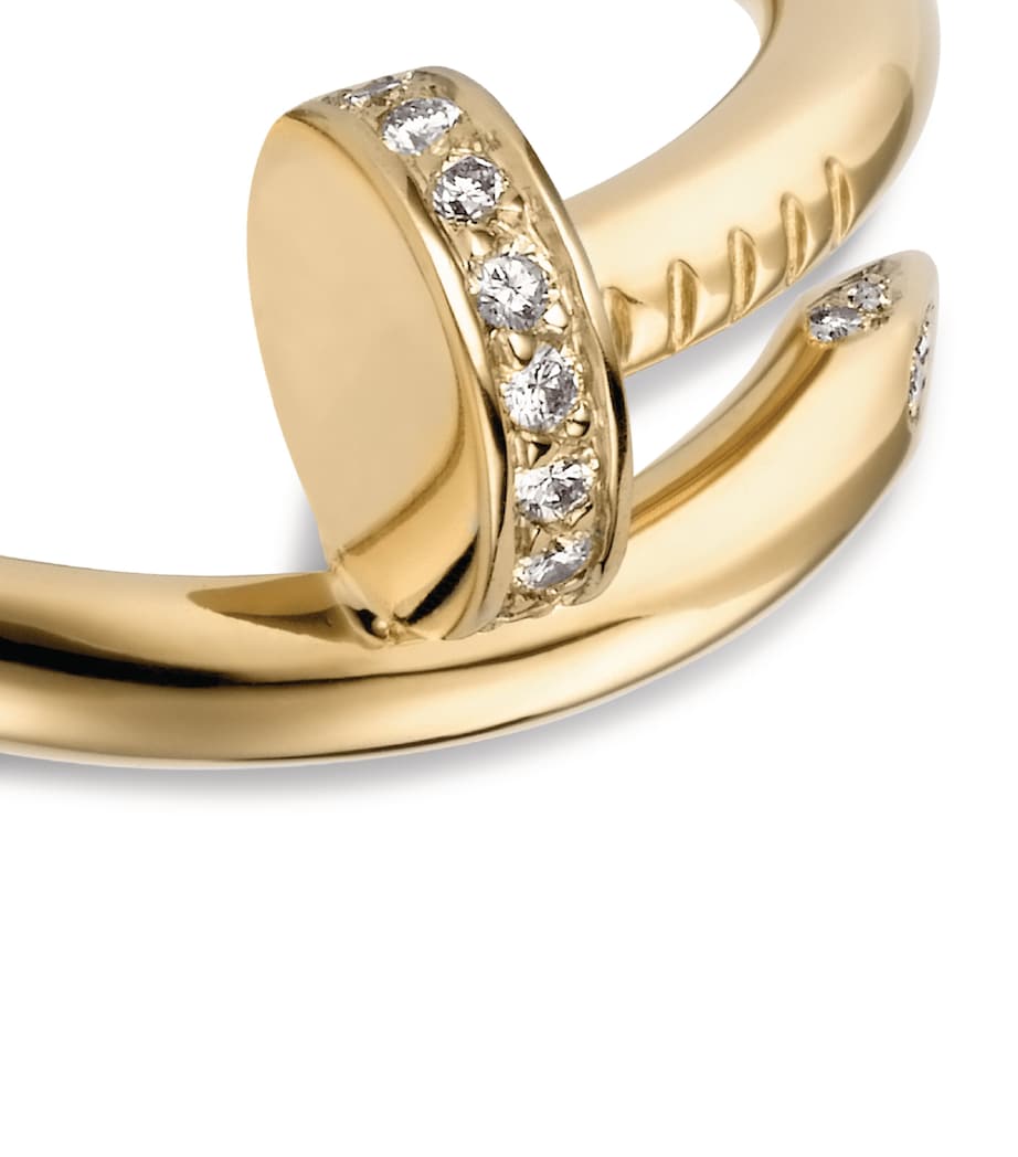 Yellow Gold and Diamond Juste Un Clou Ring MULTI Image 3