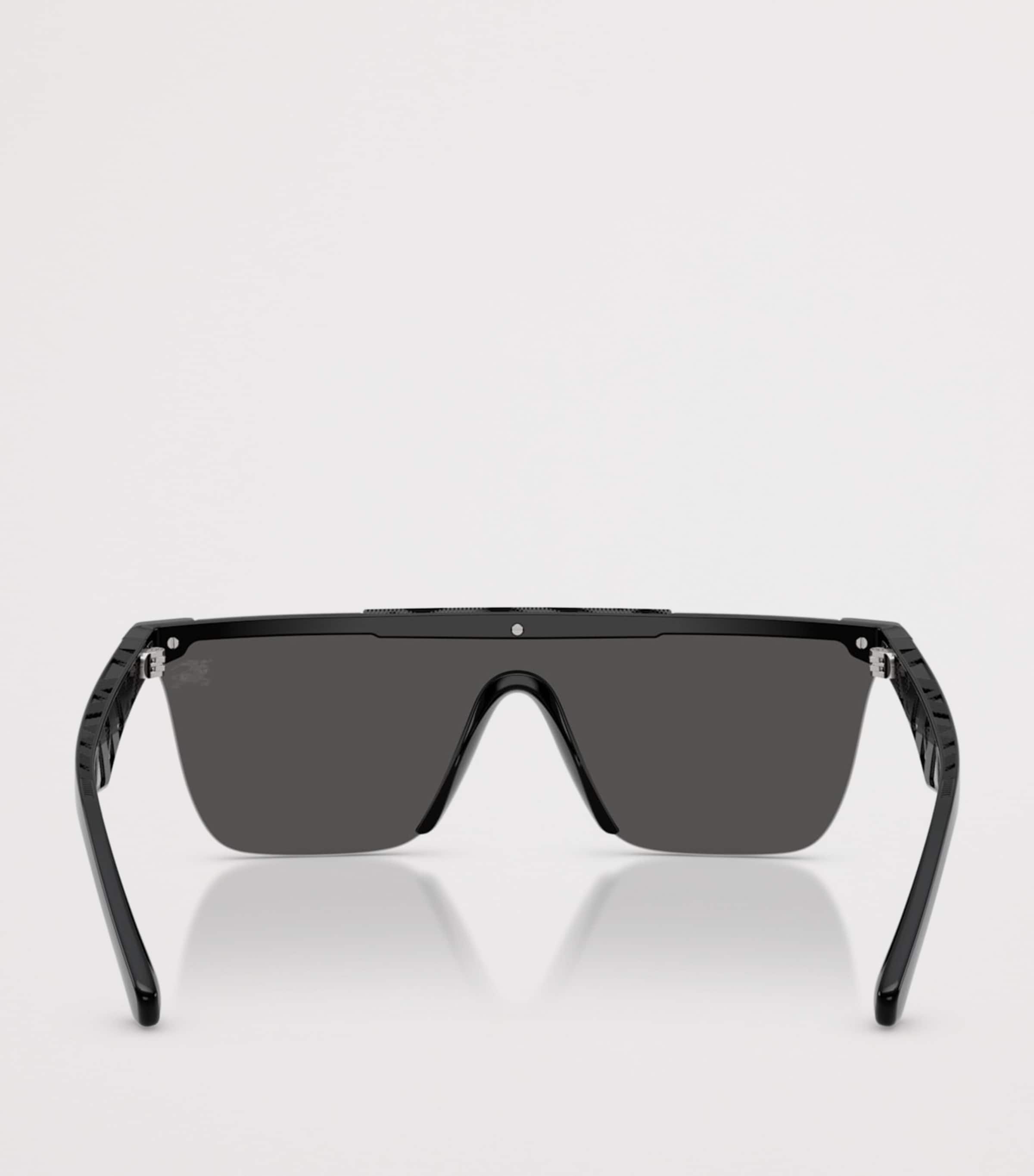 Burberry Injected BE4480D Rectangle Sunglasses Black Image 4