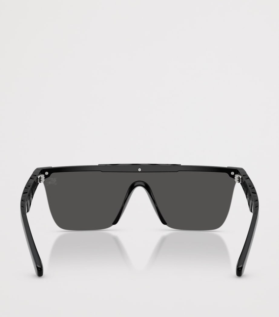Burberry Injected BE4480D Rectangle Sunglasses Black Image 4