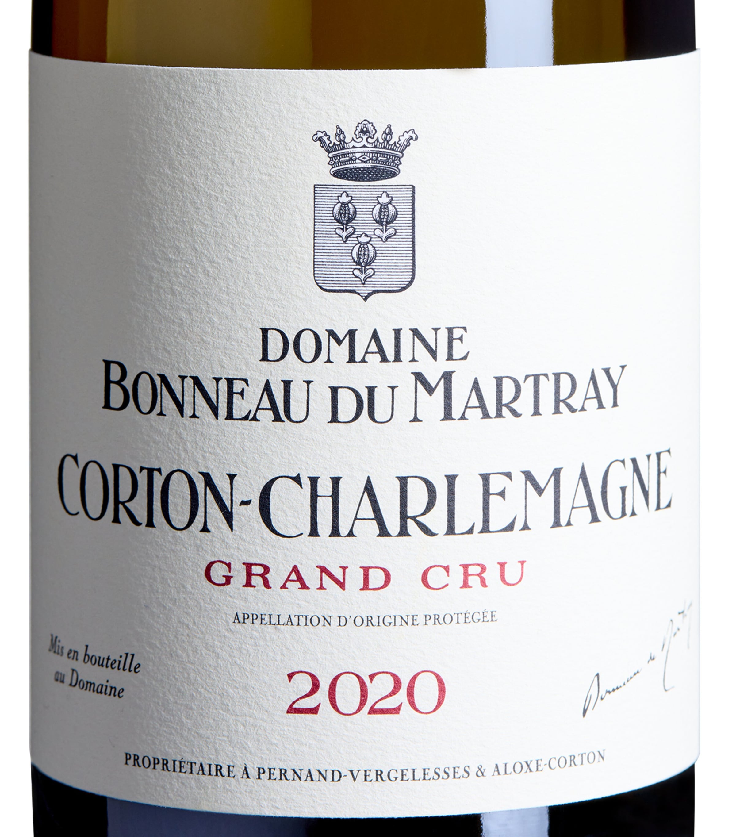 Corton-Charlemagne Grand Cru 2020 (75cl) – Burgundy, France NO COLOUR Image 2