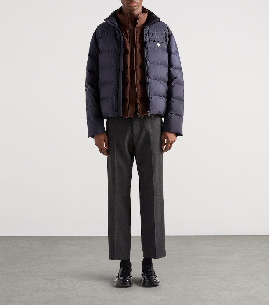 Re-Nylon Puffer Jacket F0ABB Image 2
