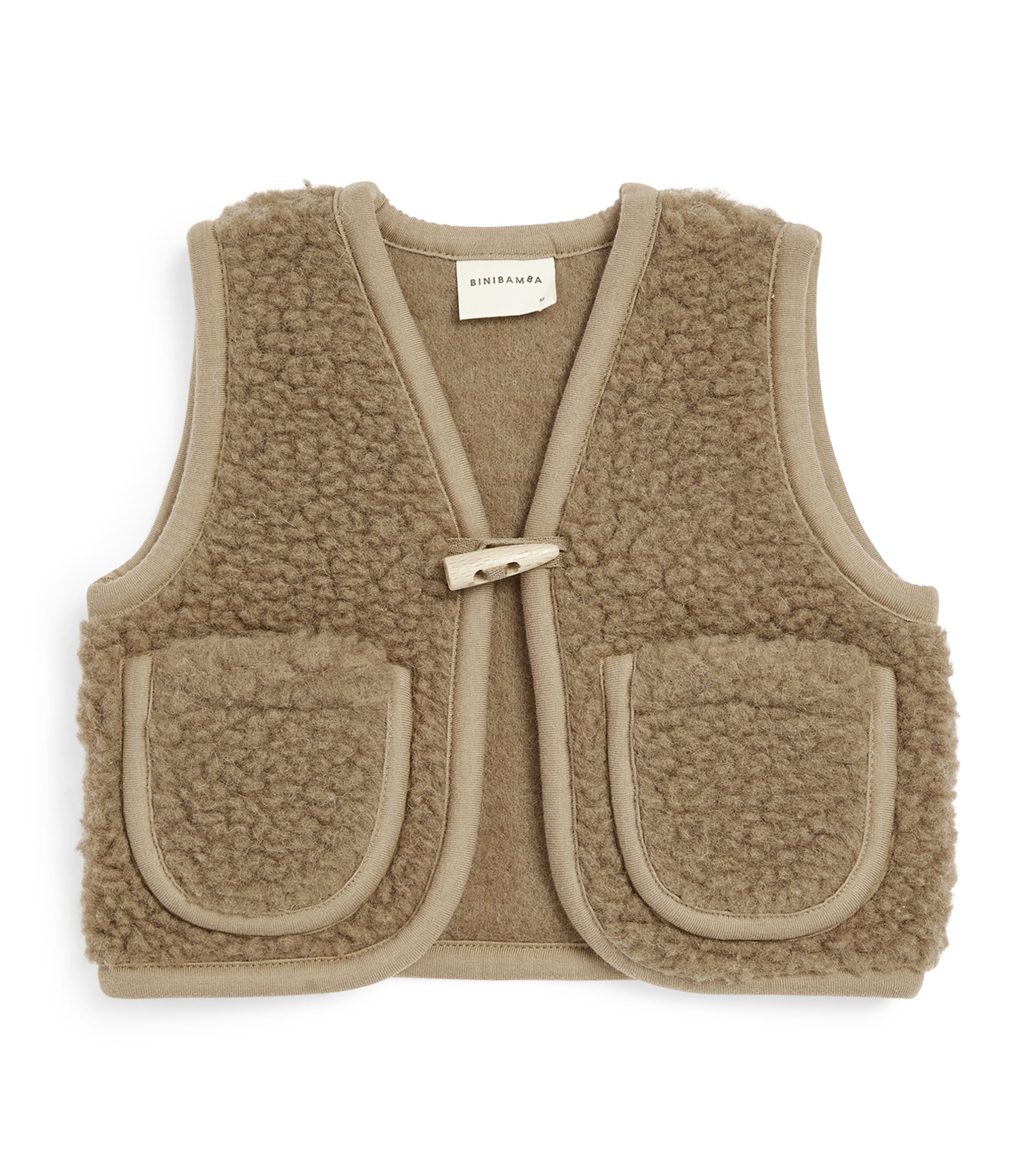 Binibamba Merino Wool Gilet (0-24 Months) Bruno Image 1