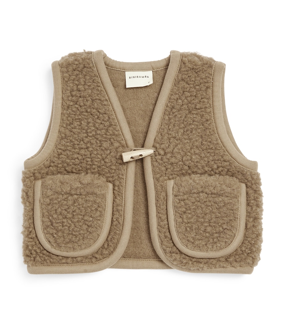 Binibamba Merino Wool Gilet (0-24 Months) Bruno Image 1