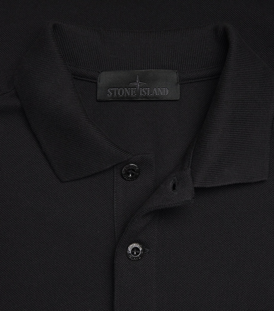 Stone Island Mens Organic Cotton Ghost Polo Shirt Image 6
