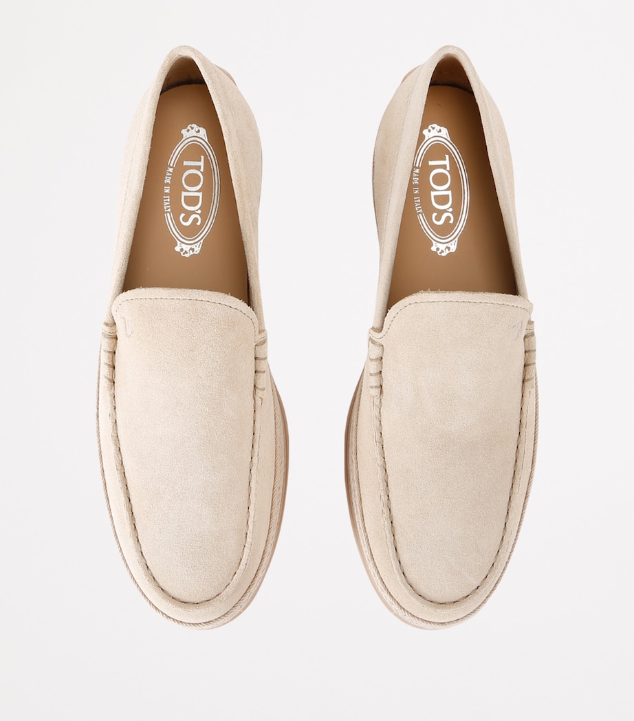 Suede Gomma Loafers BEIGE Image 4