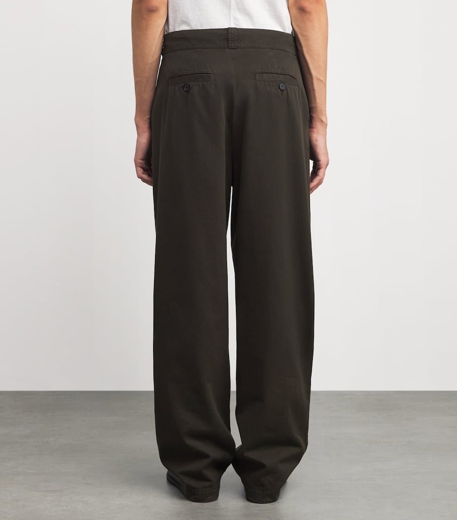 Ottis Cotton-Cashmere Trousers MUD Image 4
