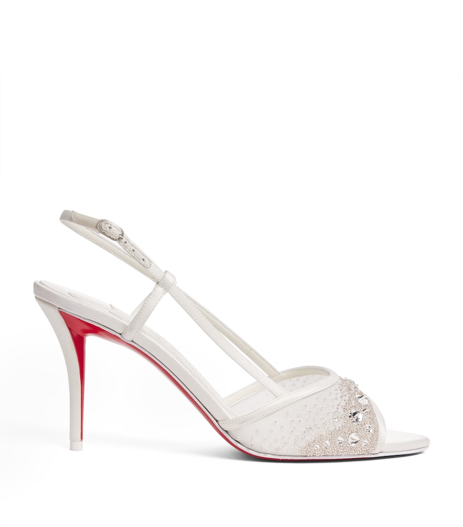 Miss Z Embellished Slingback Sandals 80 W654 Image 1