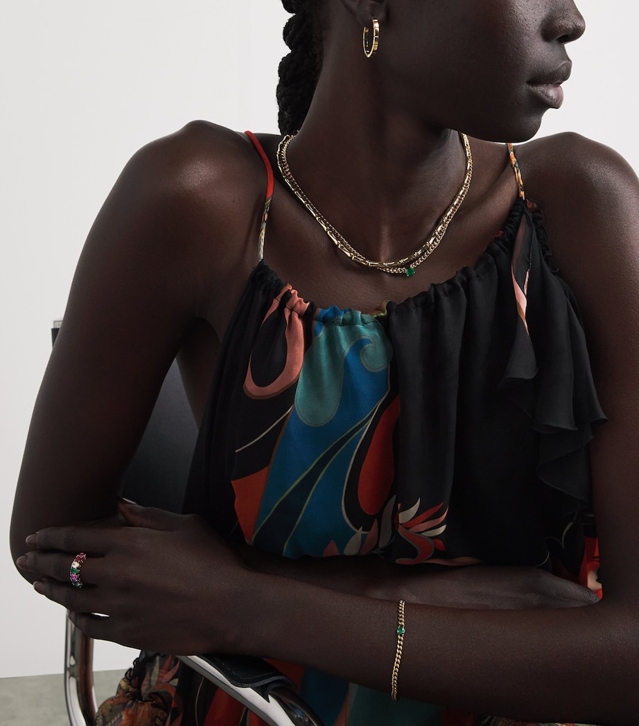 Anita Ko Yellow Gold and Emerald Choker Yellow Gold Image 4