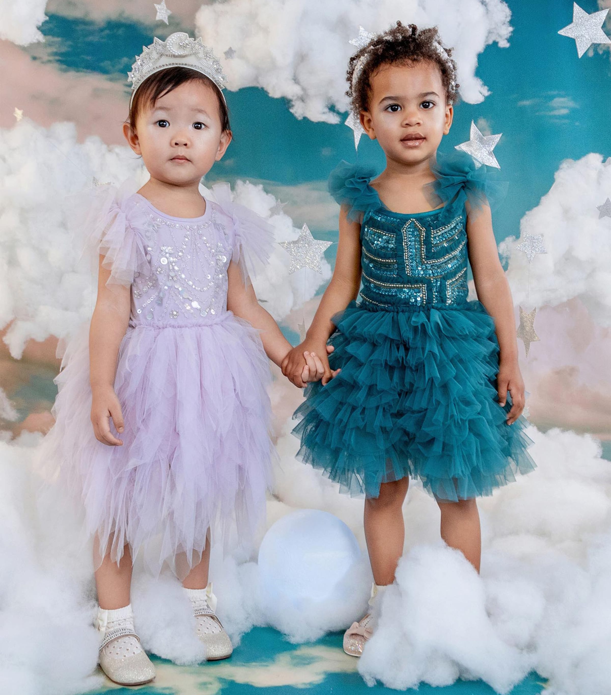 Tulle Hall of Mirrors Dress (0-24 Months) PASTEL LILAC Image 6