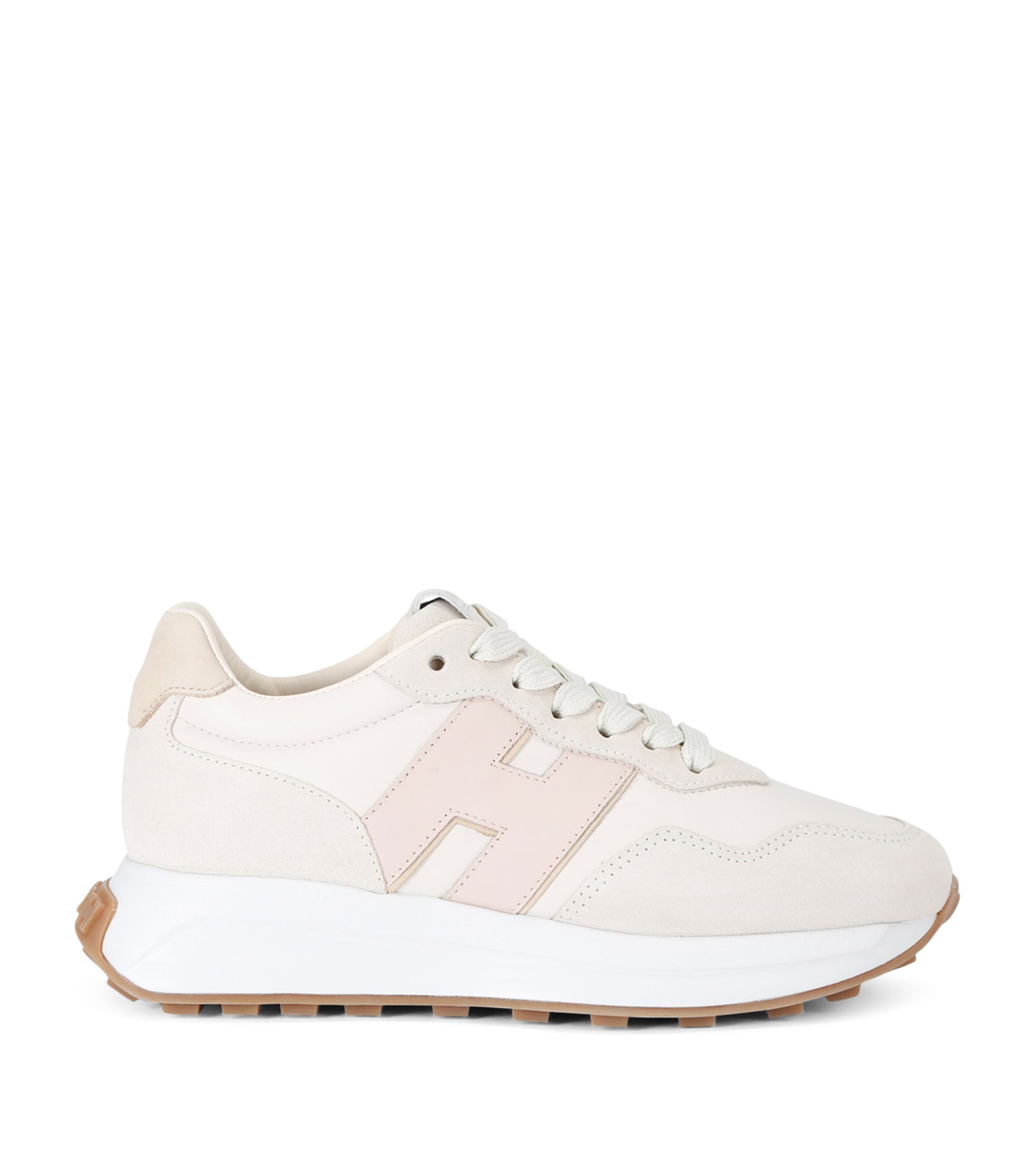 Hogan Suede-Blend H641 Sneakers | Women Shoes | Trainers | Low-Top Trainers | Designers | Hogan