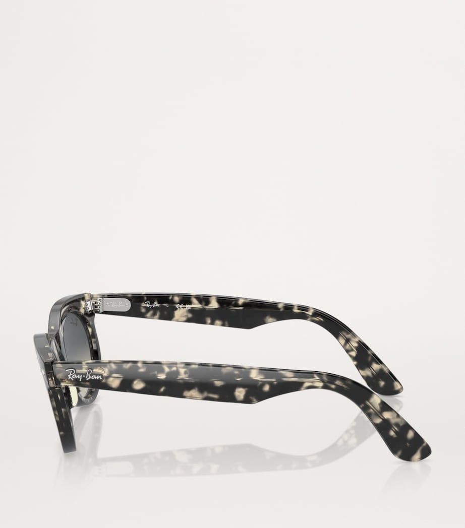 RB2242 Wayfarer Oval Sunglasses 133371 Image 3