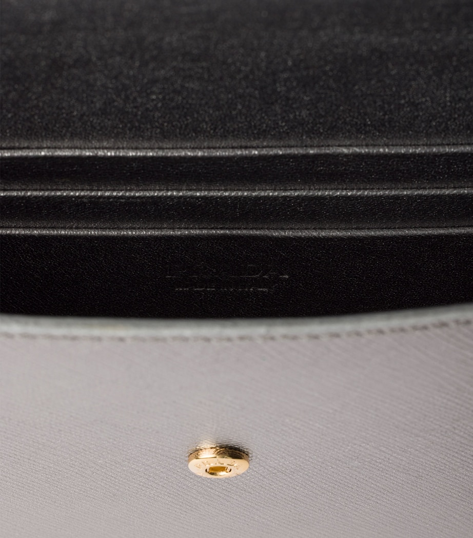 Saffiano Leather Envelope Clutch Bag F0135 Image 3