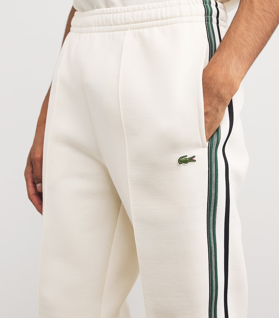 Cotton-Blend Stripe Sweatpants CREAM Image 6