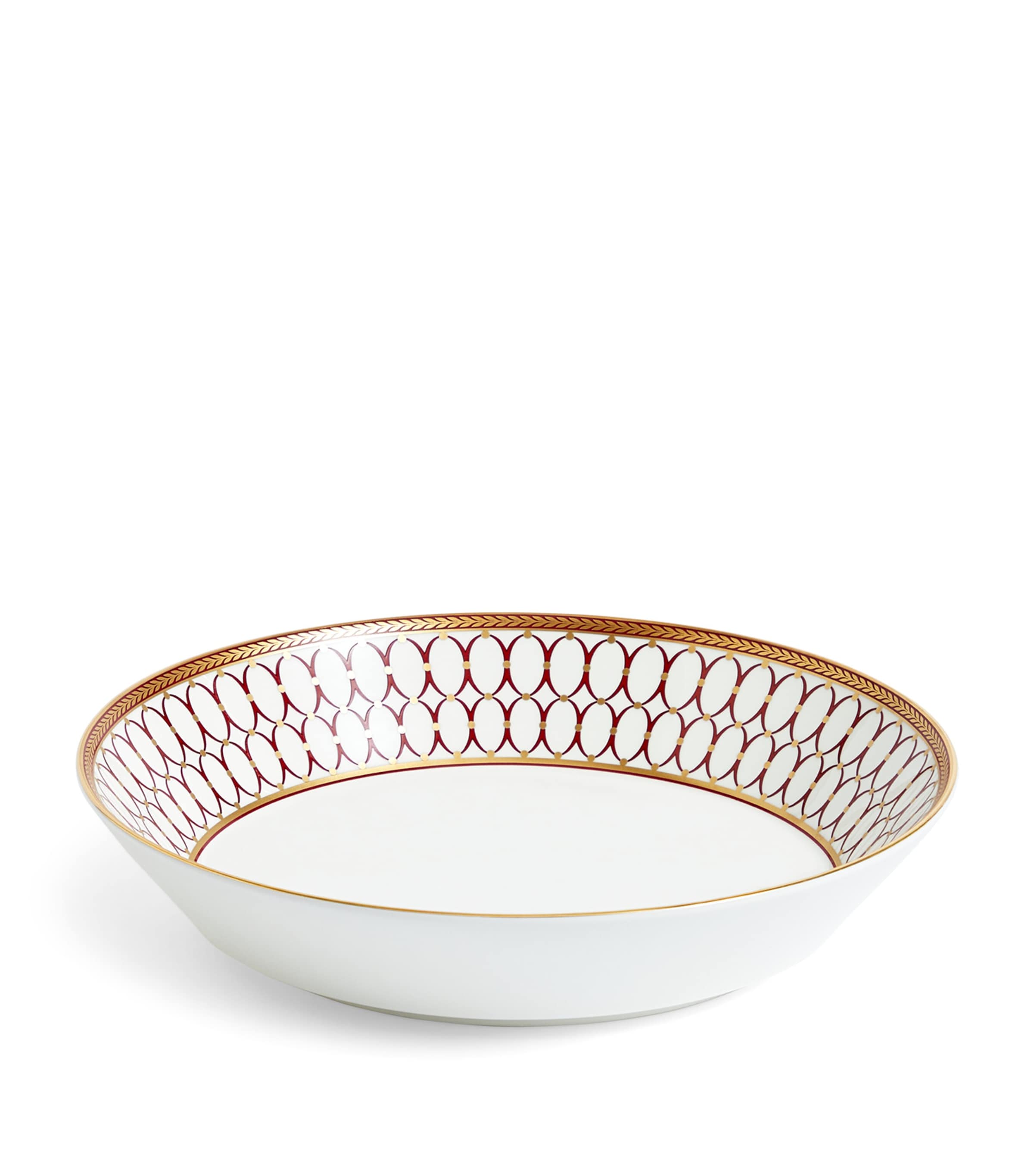 Renaissance Red Pasta Bowl (24cm) MULTI Image 1