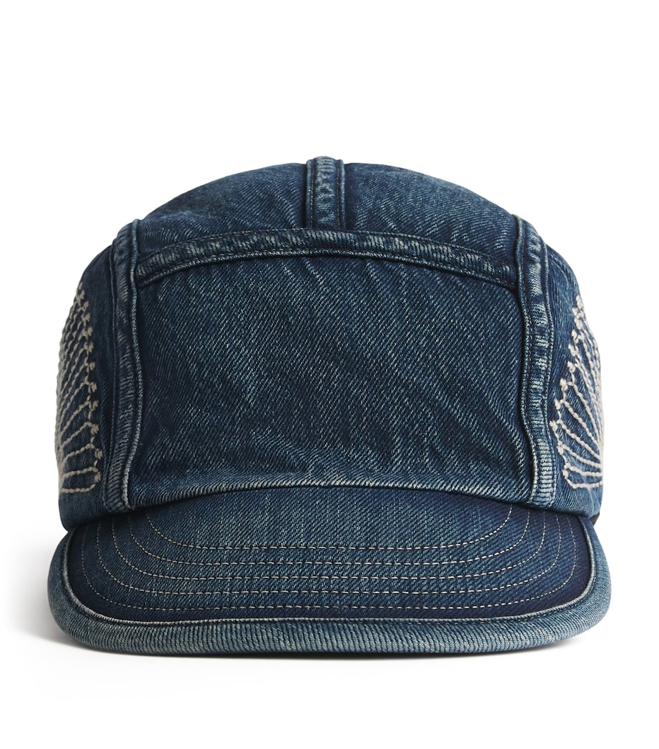 Denim Furoshiki Camp Cap IDG Image 1