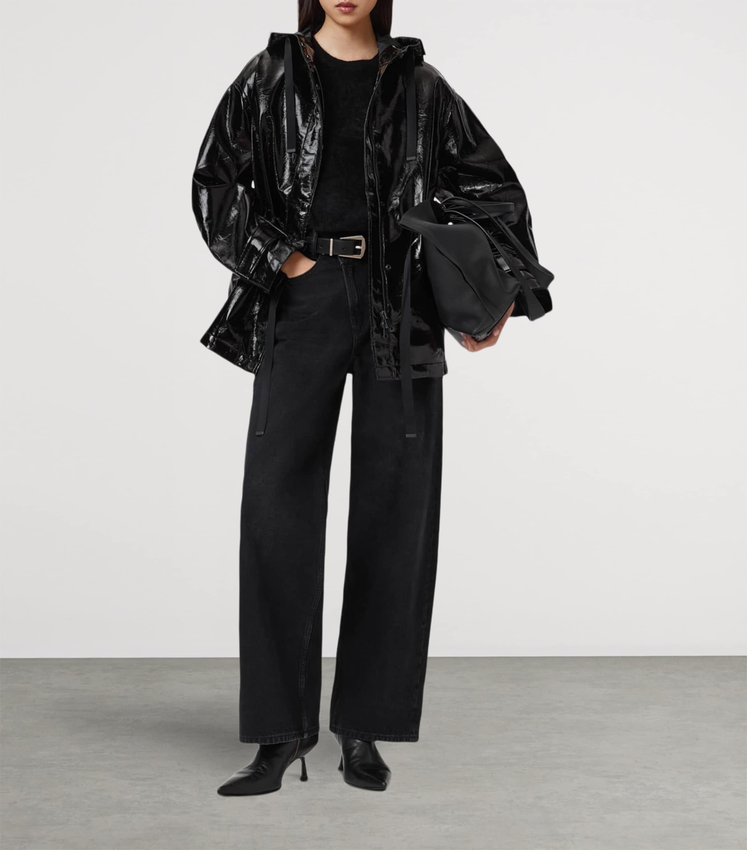 Kelsie Shine Jacket BLACK Image 3