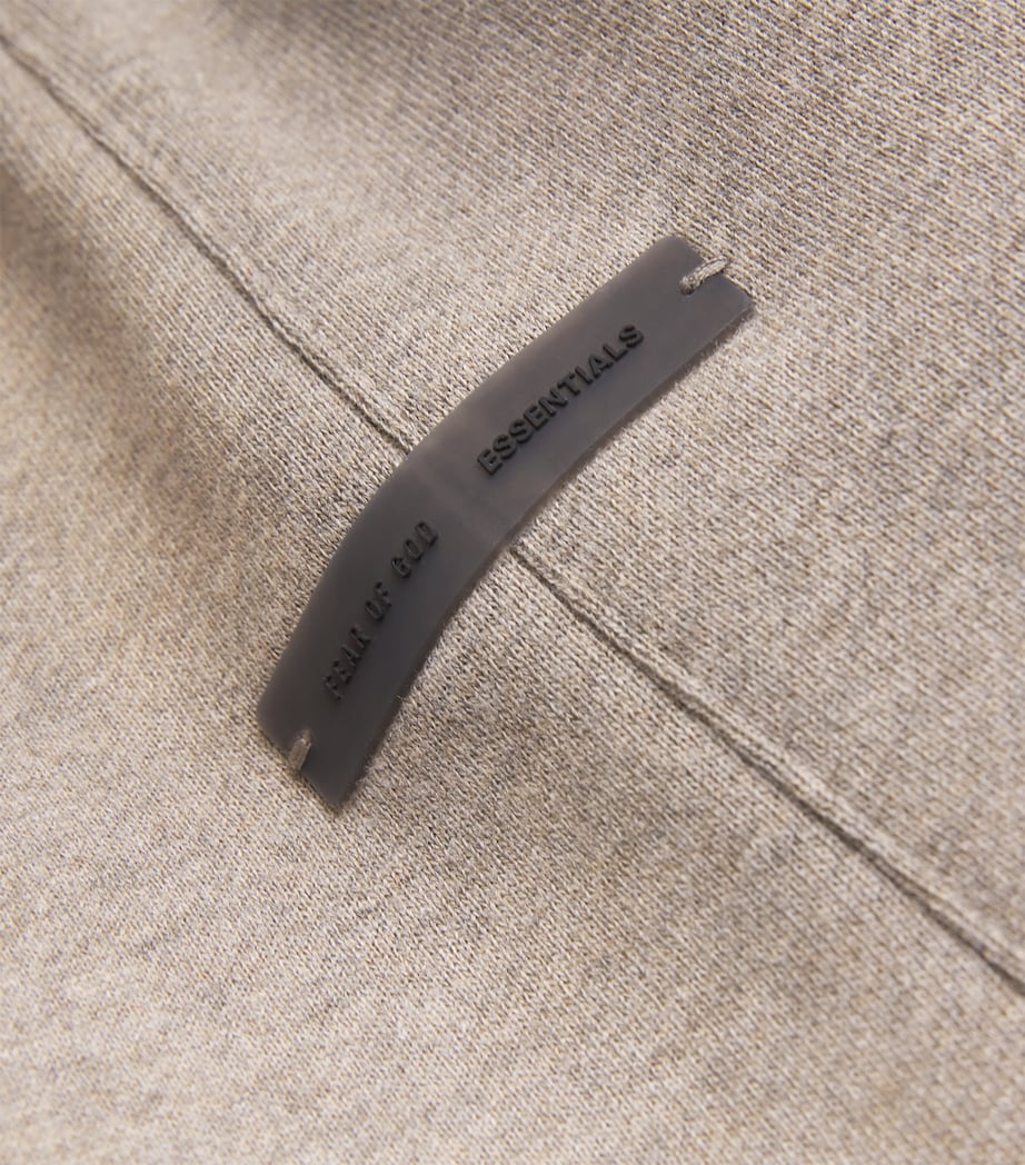 Cotton-Blend Logo Sweatpants HOMESTEAD HEATHER Image 5