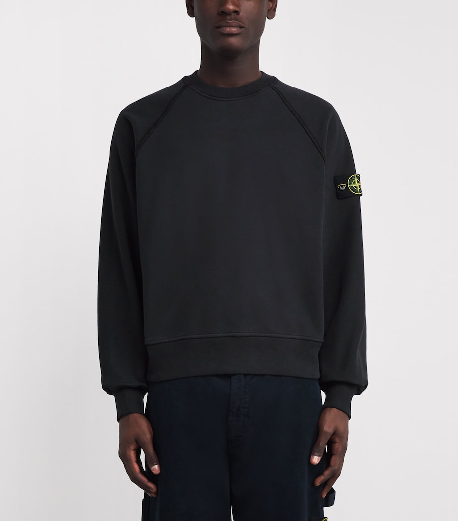 Cotton Compass Logo Sweatshirt V0029 Image 3