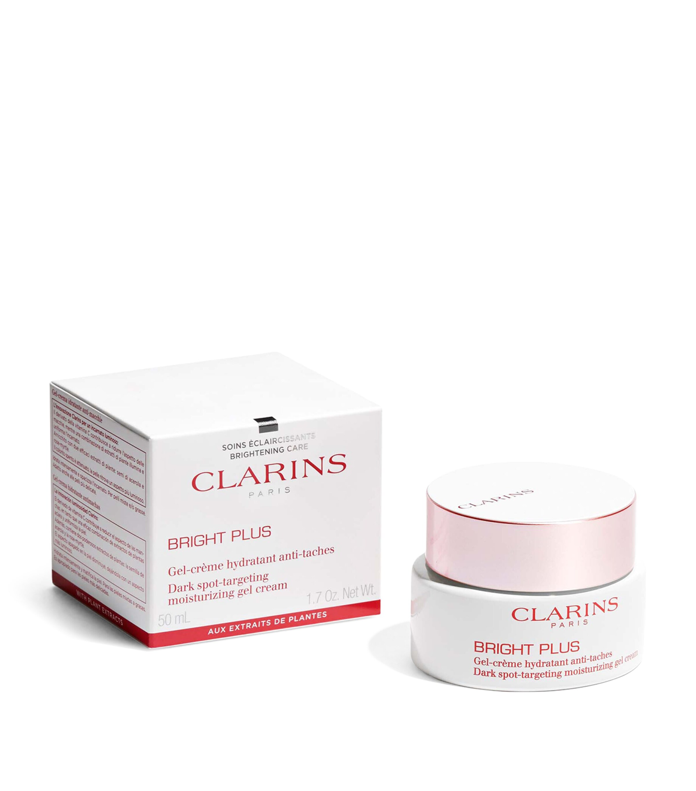 Clarins Bright Plus Gel Cream (50ml) Image 4