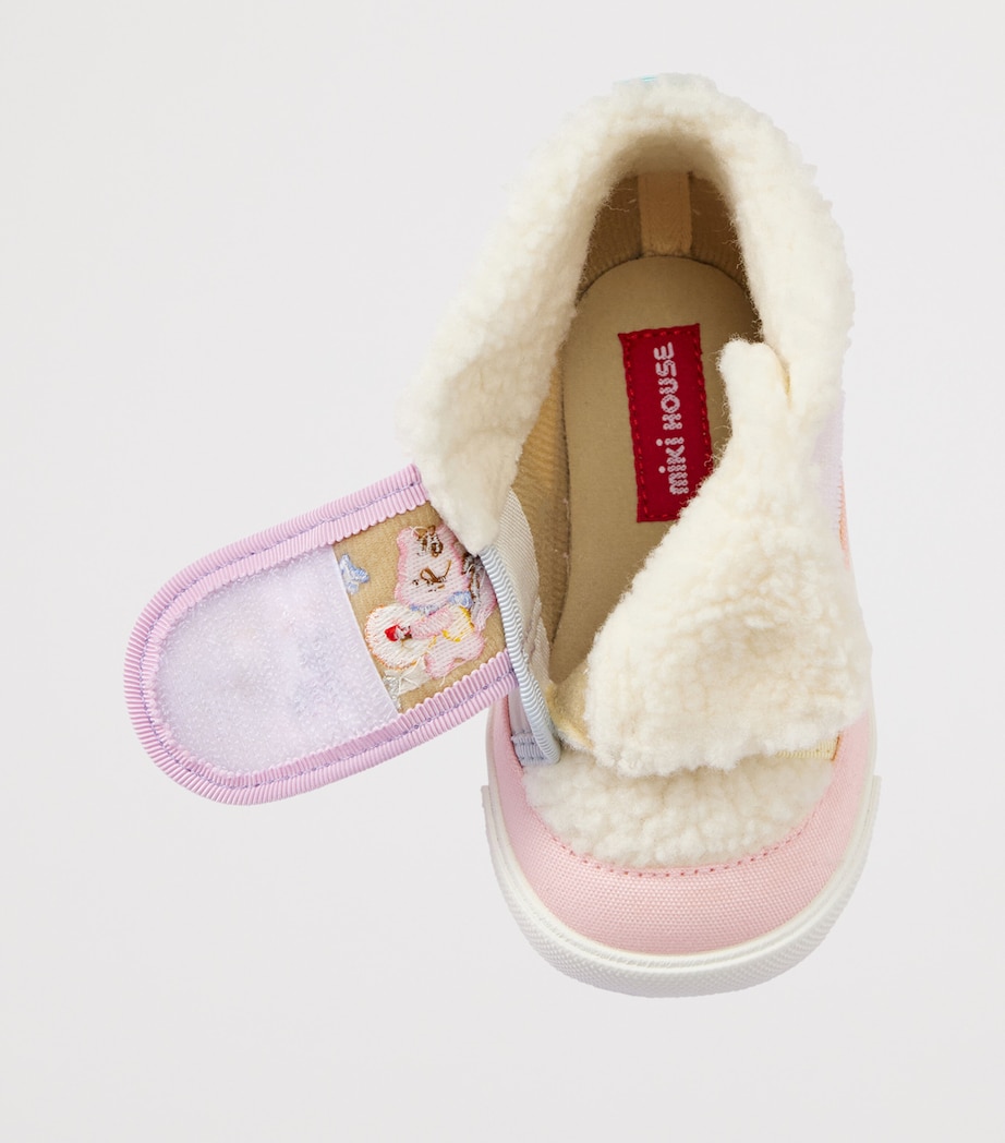 Miki House Embroidered Velcro Sneakers Image 5