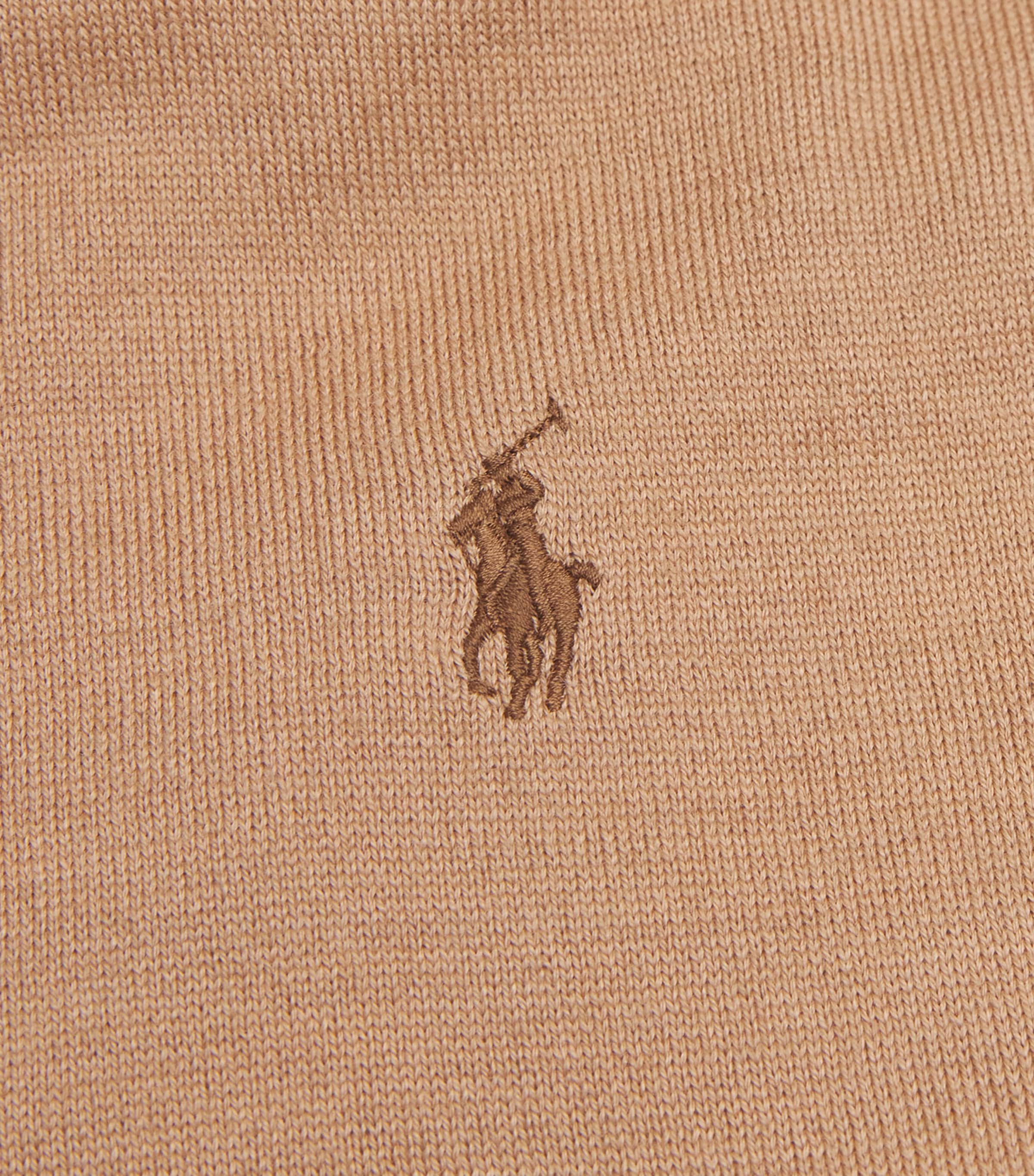 Polo Ralph Lauren Mens Reversible Polo Pony Gilet Camel Combo Image 6