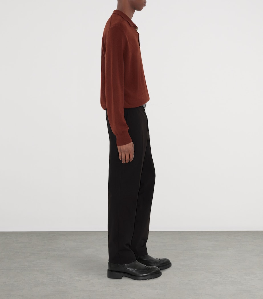 Cotton Chinos BLACK Image 3