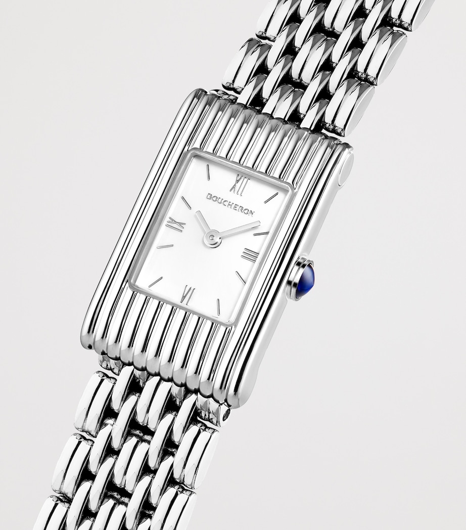Stainless Steel Reflet Watch 18mm WHITE Image 2