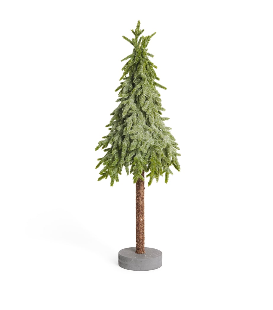 Mini Glitter Indoor Tree (60cm) GREEN Image 1