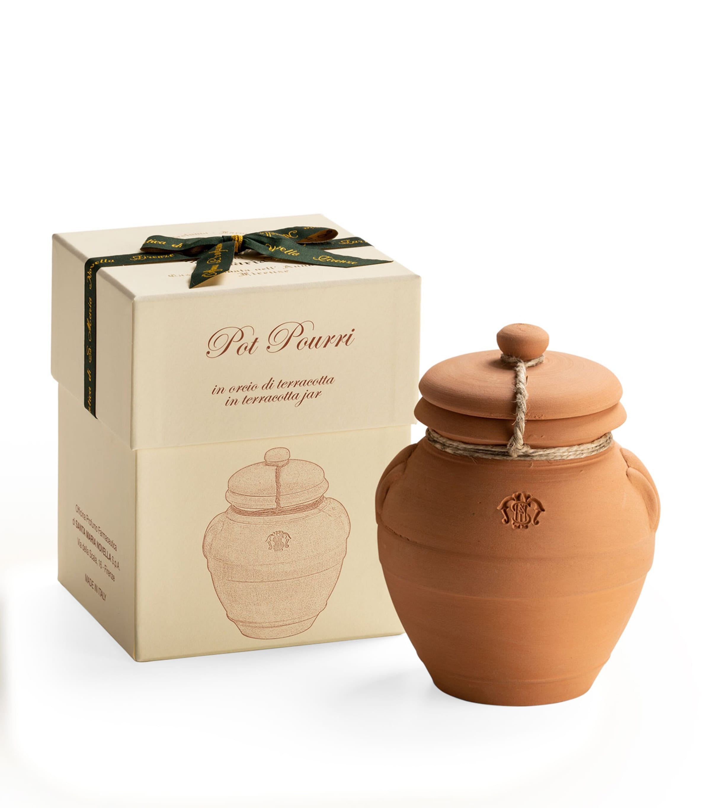 SANTA MARIA NOVELLA Pot Pourri Terracotta Jar (150g) Image 1