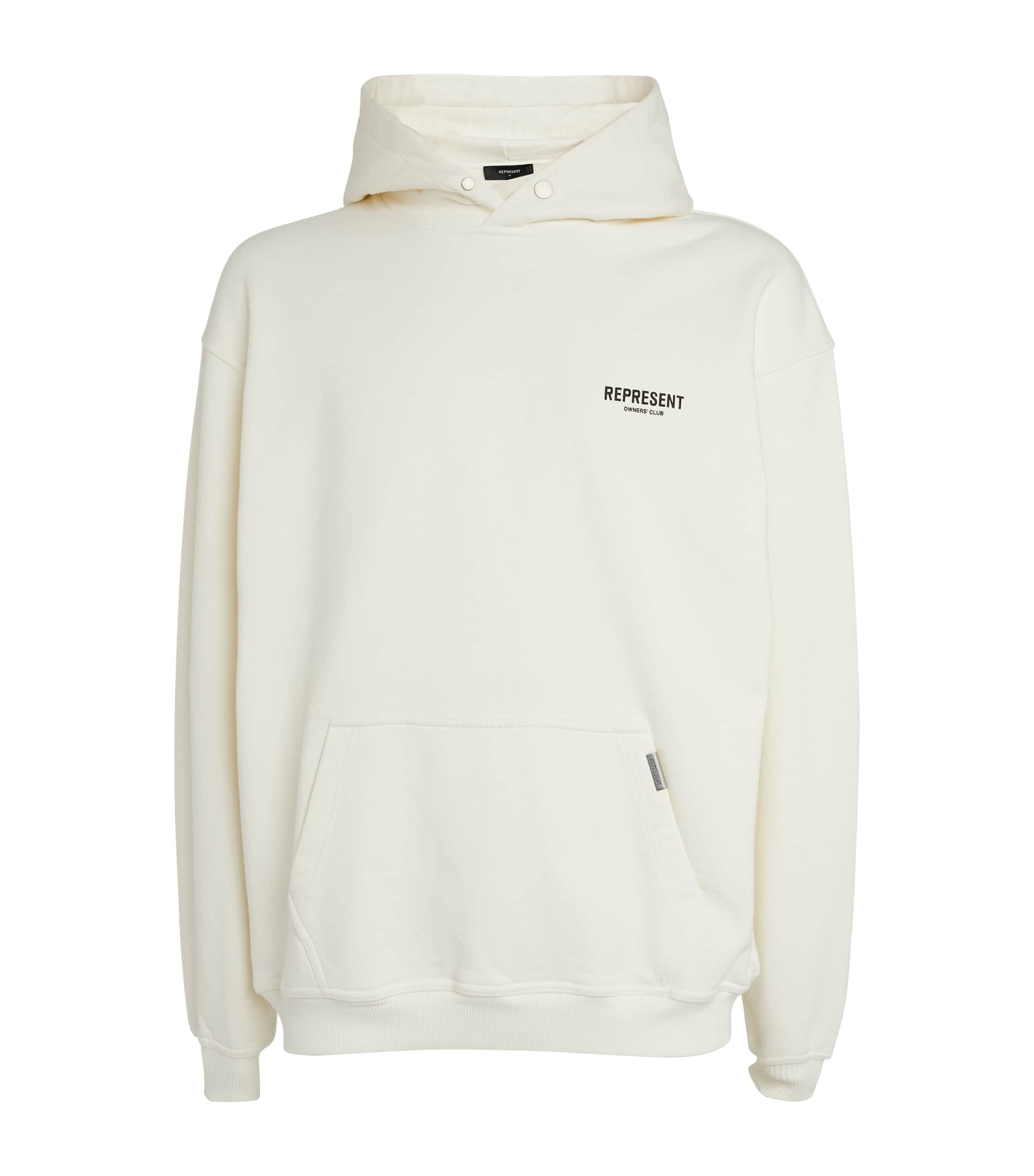 Shop Represent Owners Club Hoodie In White