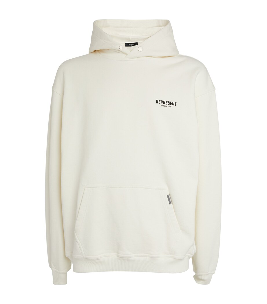 Owners Club Hoodie FLAT WHITE Image 1
