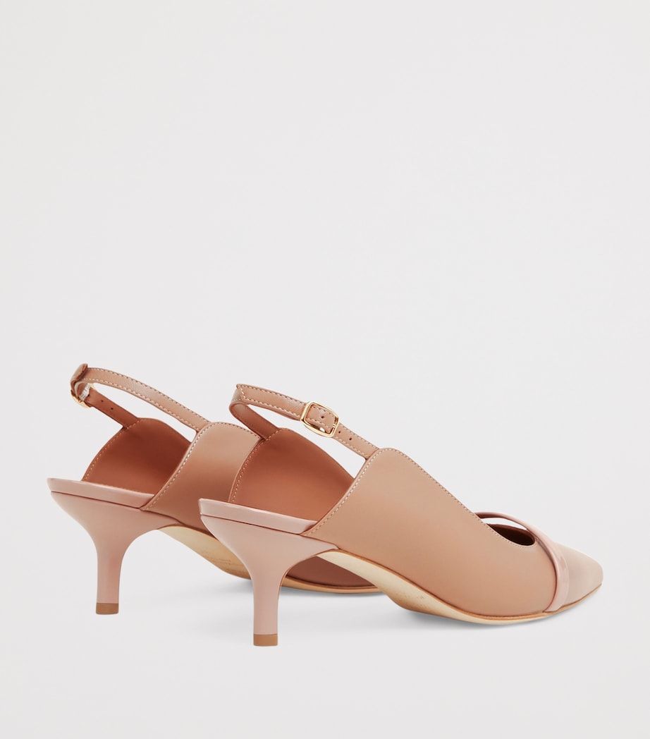 Leather Marion Slingback Pumps 45 BLUSH Image 4