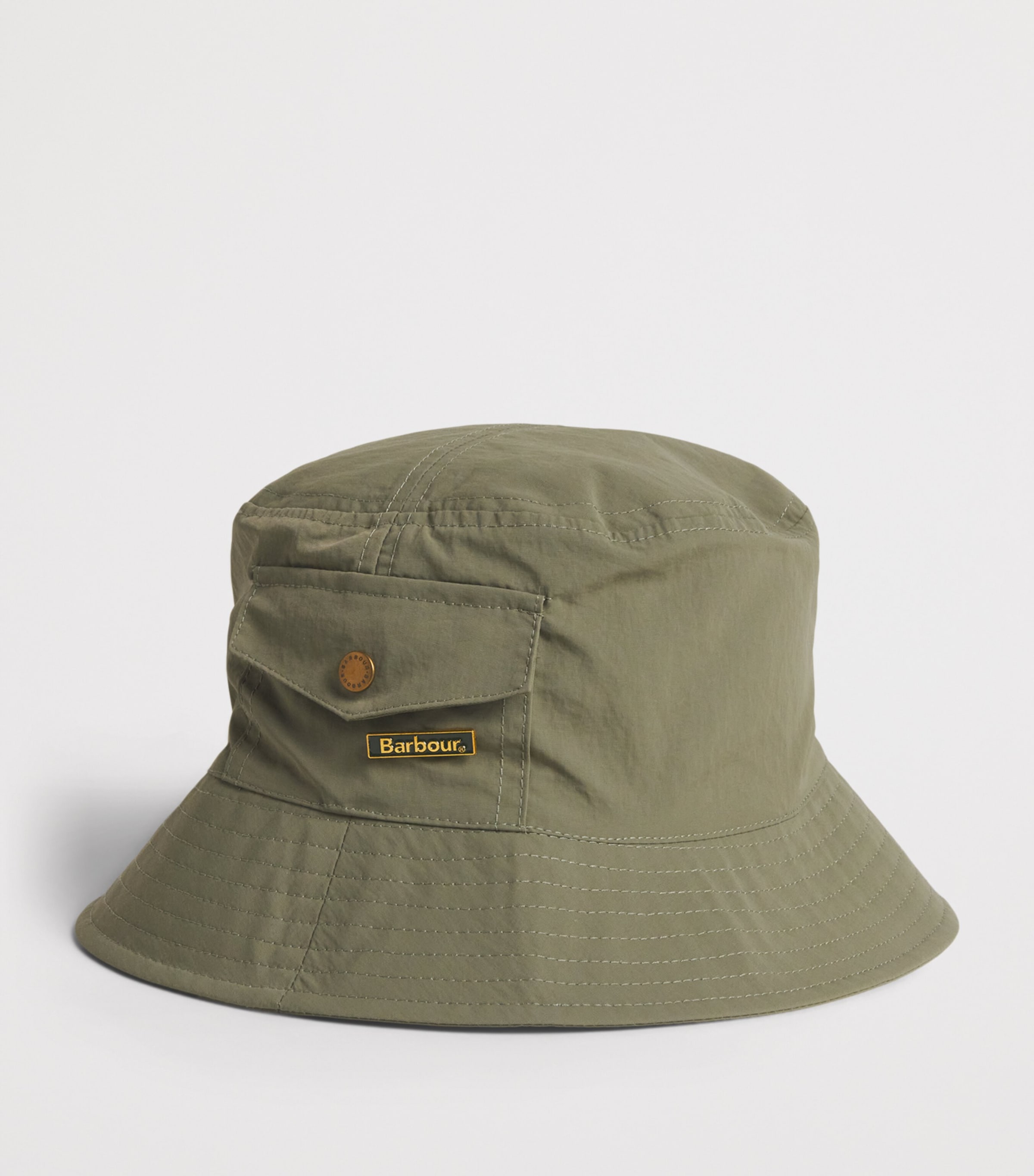 Showerproof Tracker Bucket Hat DUSTY OLIVEOL39 Image 3