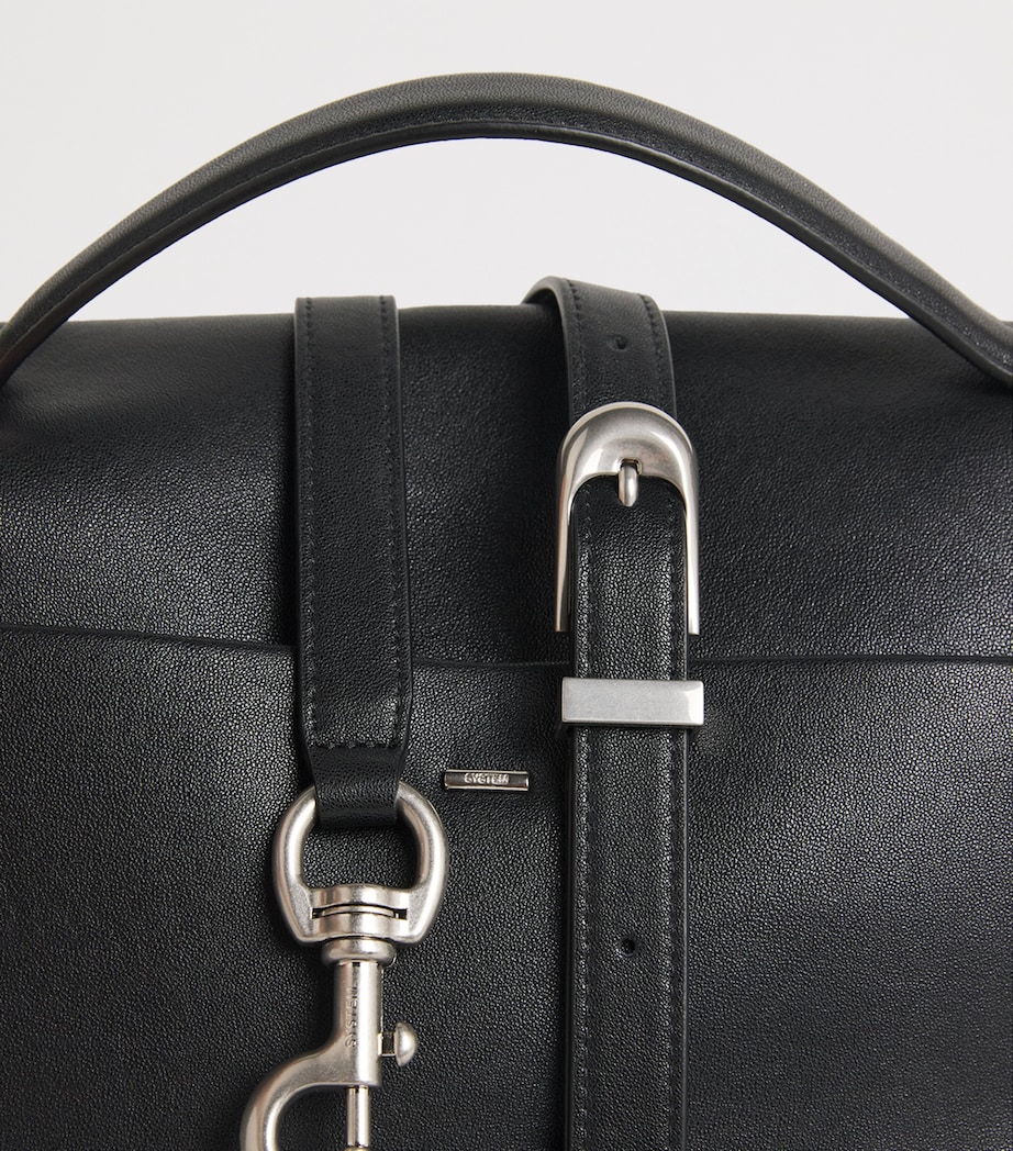 System Leather Cross-Body Bag Black Image 7