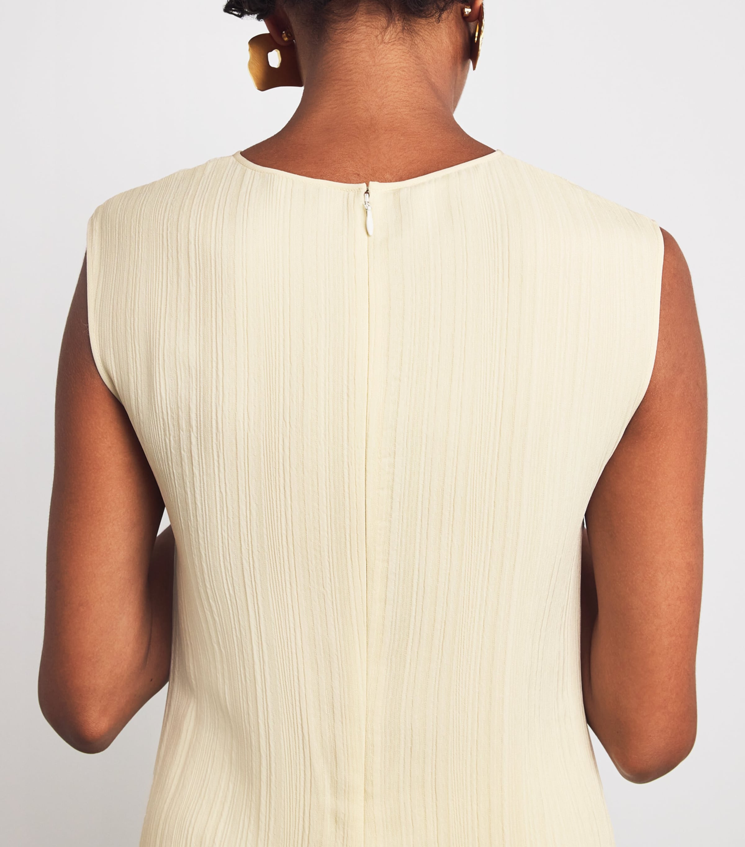 Silk-Blend Jacquard Garnier Maxi Dress SEASHELL Image 7