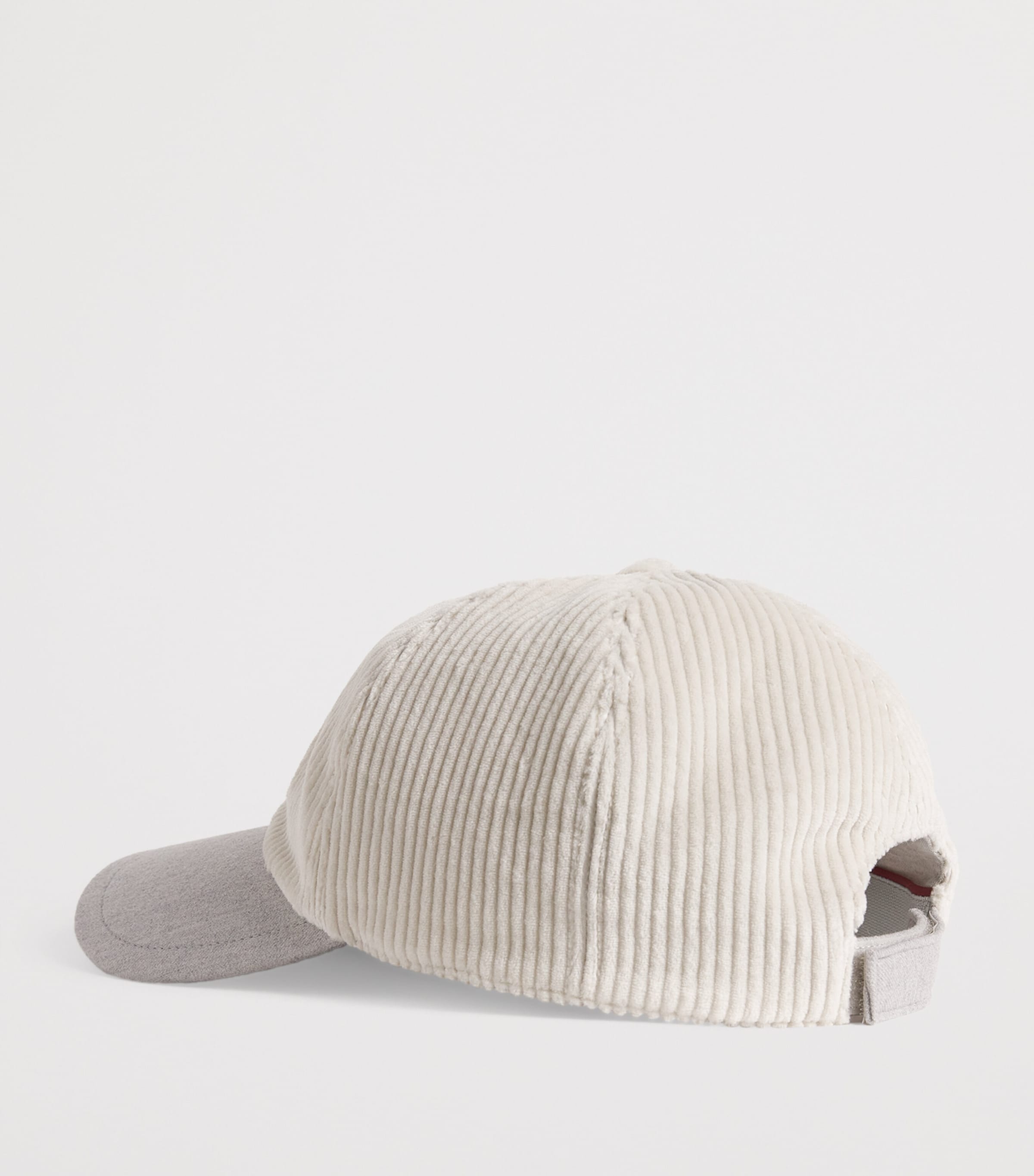 Embroidered Logo Baseball Cap AVORIO GR CHIARO Image 3